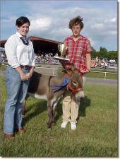 My World Paco winning 1st in the Coon Jump with Lydia Spears!