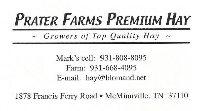 Prater Farms Premium Hay